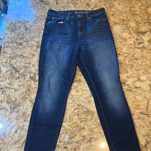 Gap Women’s High Rise Skinny Jeans - Dark Wash